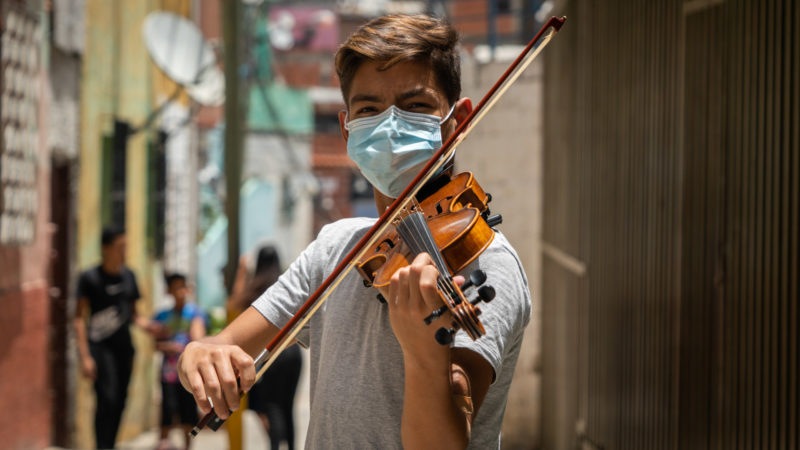 Luis comienza a sentir Caracas como suya