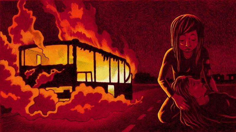 Angélica regresó a su casa en San Cristóbal