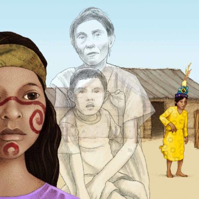 Niña Wayúu - Ilustración Walther Sorg